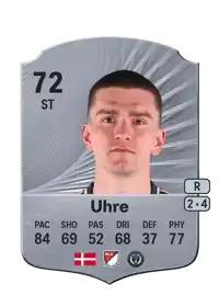 Mikael Uhre Rare 72 Overall Rating
