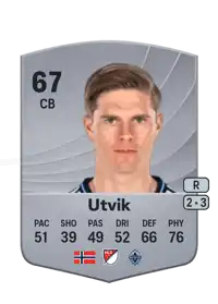 Bjørn Inge Utvik Common 67 Overall Rating