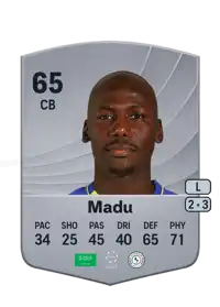 Abdullah Madu Common 65 Overall Rating