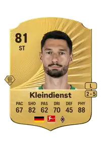 Tim Kleindienst Rare 81 Overall Rating