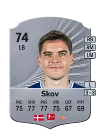 Robert Skov Rare 74 Overall Rating