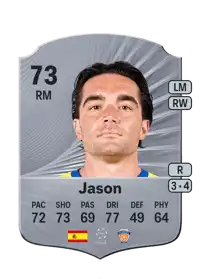 Jason Rare 73 Overall Rating