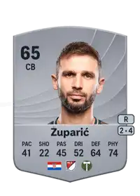 Dario Župarić Common 65 Overall Rating