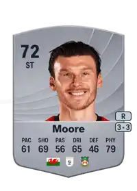 Kieffer Moore Common 72 Overall Rating