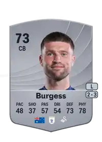 Cameron Burgess Common 73 Overall Rating