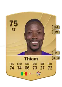 Mame Thiam Common 75 Overall Rating