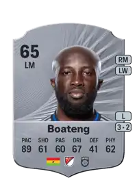 Emmanuel Boateng Rare 65 Overall Rating