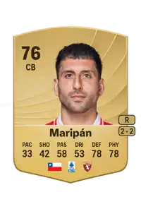 Guillermo Maripán Common 76 Overall Rating