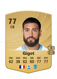 Samuel Gigot Common 77 Overall Rating