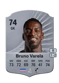 Bruno Varela Rare 74 Overall Rating