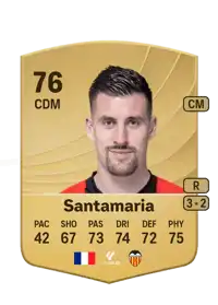 Baptiste Santamaria Common 76 Overall Rating