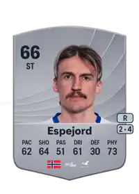 Runar Espejord Common 66 Overall Rating