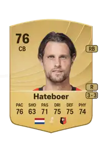 Hans Hateboer Common 76 Overall Rating