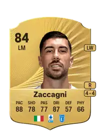 Mattia Zaccagni Rare 84 Overall Rating