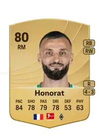 Franck Honorat Common 80 Overall Rating