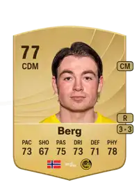 Patrick Berg Common 77 Overall Rating