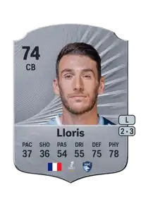 Gautier Lloris Rare 74 Overall Rating