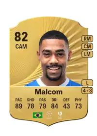 Malcom Rare 82 Overall Rating
