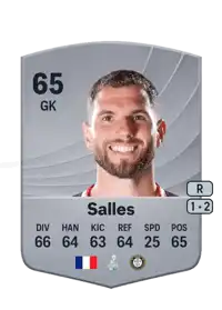 Esteban Salles Common 65 Overall Rating
