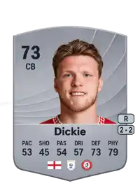 Rob Dickie Common 73 Overall Rating
