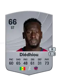 Famara Diédhiou Common 66 Overall Rating