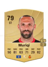 Vedat Muriqi Common 79 Overall Rating