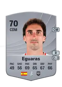Eguaras Common 70 Overall Rating