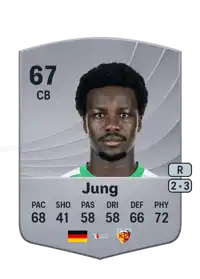 Gideon Jung Common 67 Overall Rating