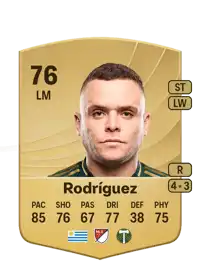 Jonathan Rodríguez Common 76 Overall Rating