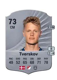 Jeppe Tverskov Rare 73 Overall Rating