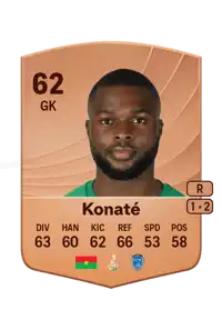 Hillel Konaté Common 62 Overall Rating