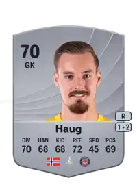Kjetil Haug Common 70 Overall Rating