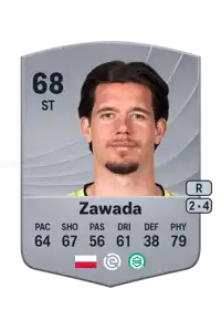 Oskar Zawada Common 68 Overall Rating