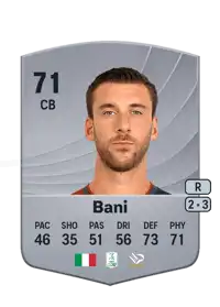 Mattia Bani Common 71 Overall Rating