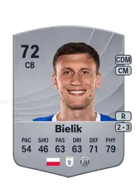 Krystian Bielik Common 72 Overall Rating