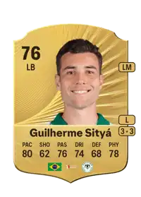 Guilherme Sityá Rare 76 Overall Rating