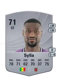 Mamadou Sylla Common 71 Overall Rating
