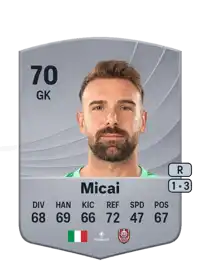 Alessandro Micai Common 70 Overall Rating