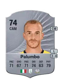 Antonio Palumbo Rare 74 Overall Rating