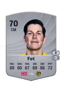Sondre Fet Common 70 Overall Rating