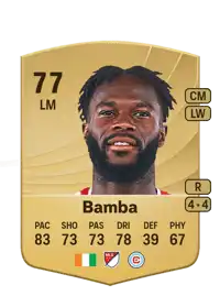 Jonathan Bamba Common 77 Overall Rating