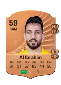 Riyadh Al Ibrahim Rare 59 Overall Rating