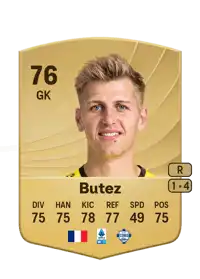 Jean Butez Common 76 Overall Rating