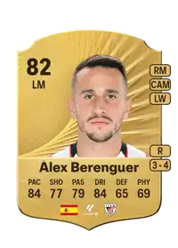 Álex Berenguer Rare 82 Overall Rating