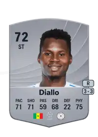 Habib Diallo Common 72 Overall Rating