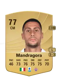 Rolando Mandragora Common 77 Overall Rating