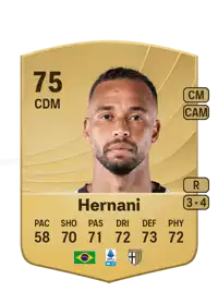Hernani Common 75 Overall Rating