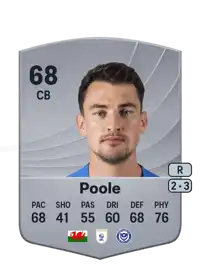 Regan Poole Common 68 Overall Rating