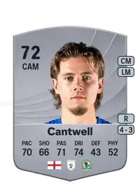 Todd Cantwell Common 72 Overall Rating