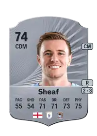 Ben Sheaf Rare 74 Overall Rating